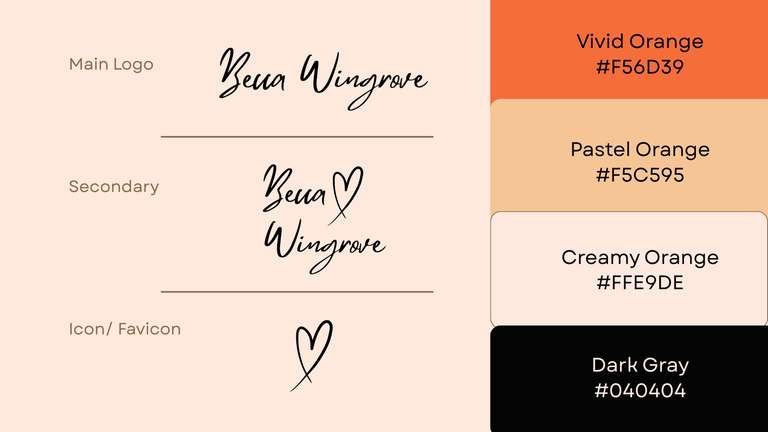 Branding for a coach and influencer